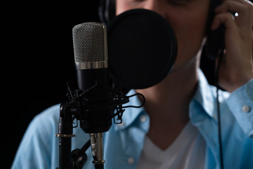 Studio d'enregistrement de messages